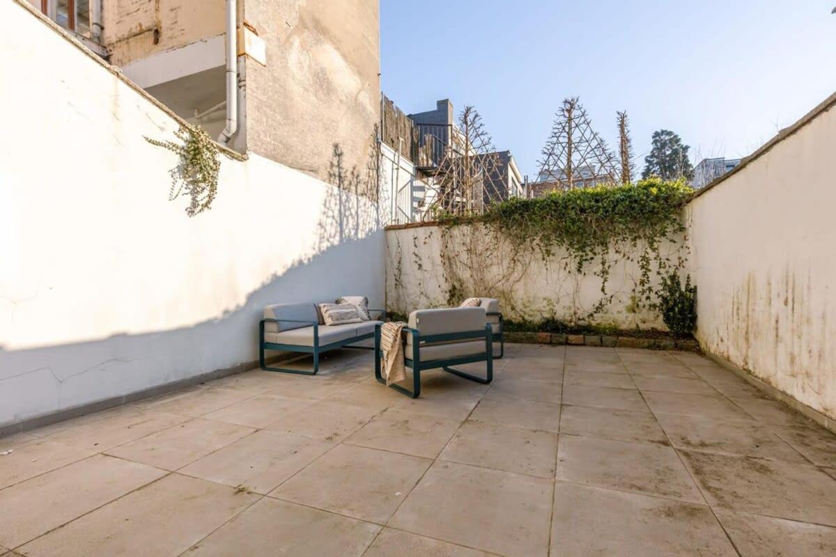 Вилла House With Large And Sunny Terrace Антверпен Экстерьер фото