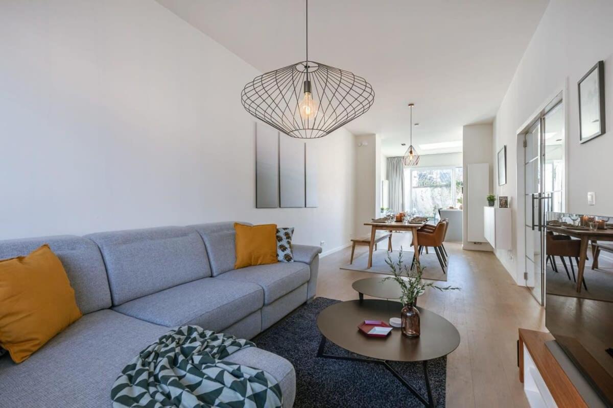 Вилла House With Large And Sunny Terrace Антверпен Экстерьер фото